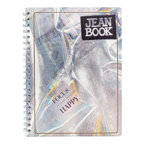 Cuad DO Prof Jean Book Rev C7 100H I Will Focus On What Makes Me Happy - Metallic