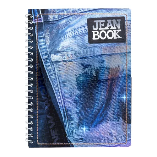 Cuad DO Prof Jean Book Rev C7 100H World - Metallic