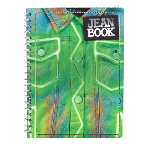 Cuad DO Prof Jean Book Rev Ry 100H Electric Denim - Metallic