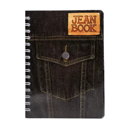 Cuaderno Argollado Frances Cuadro Chico Jean Book 1 100 Hojas