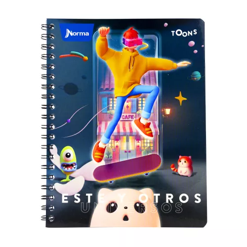 Cuaderno Argollado Profesional Dibujo Norma 70 Hojas