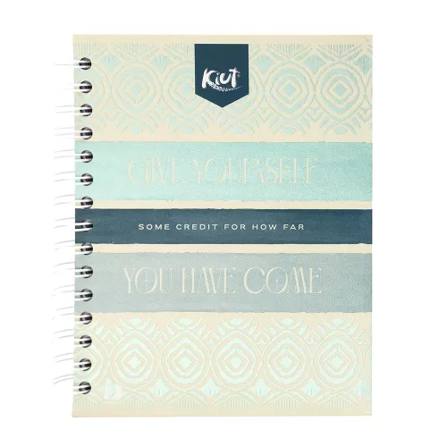 Cuaderno Argollado Tapa Dura A5 Raya Kiut Give your self you have come ...