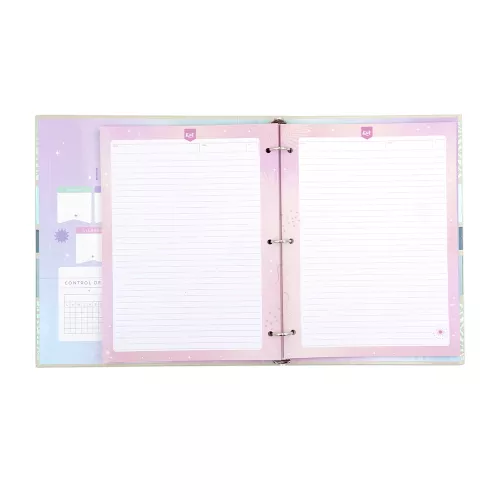 Carpeta 3 Aros Tapa Dura Profesional Kiut Give your self you have come  Hojas