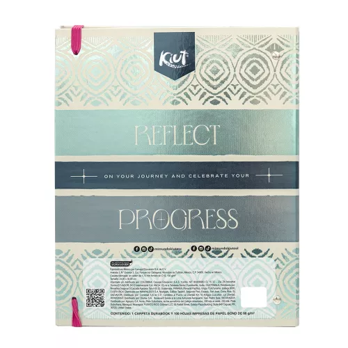 Carpeta 3 Aros Tapa Dura Profesional Kiut Give your self you have come  Hojas