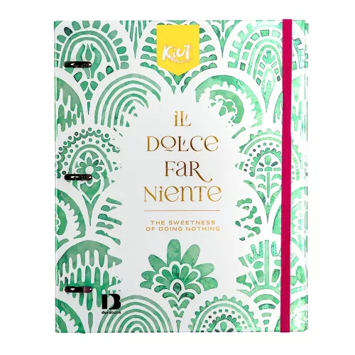 Carpeta Dura Book 3A Prof Kiut IL Dolce Far Niente
