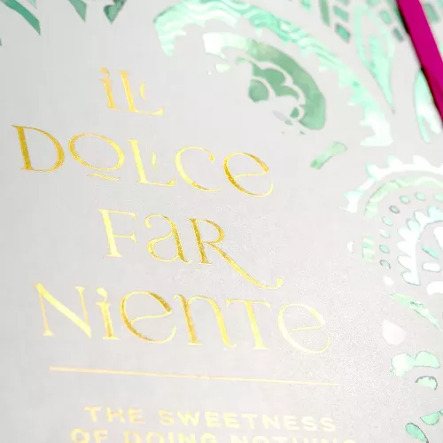 Carpeta Dura Book 3A Prof Kiut IL Dolce Far Niente