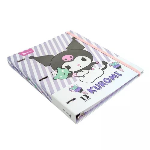 Carpeta Dura Book 3A Prof Kuromi Ice - Cream
