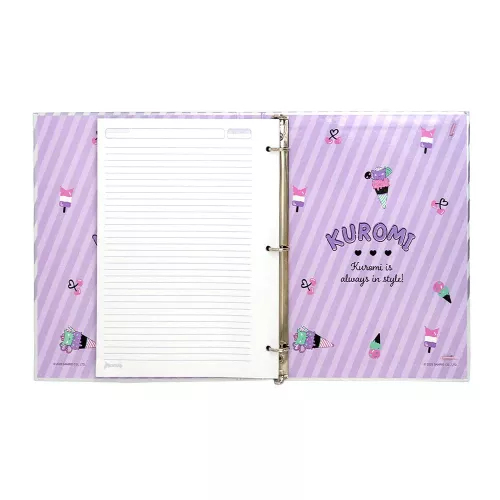 Carpeta Dura Book 3A Prof Kuromi Ice - Cream