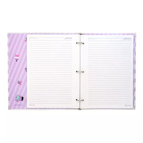 Carpeta Dura Book 3A Prof Kuromi Soft Drink with Ice
