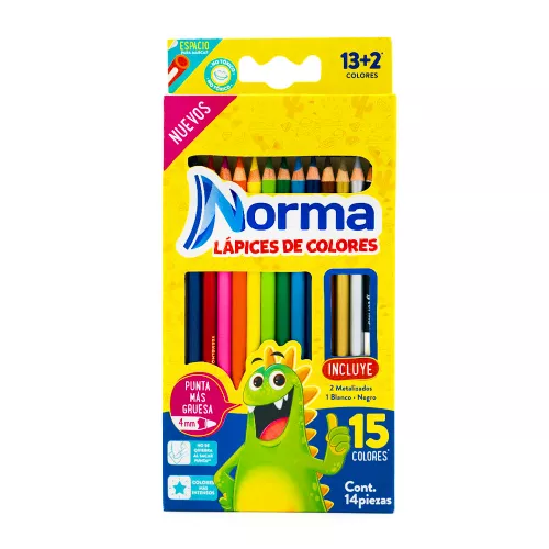 Colores Norma 13 + 2 Unidades
