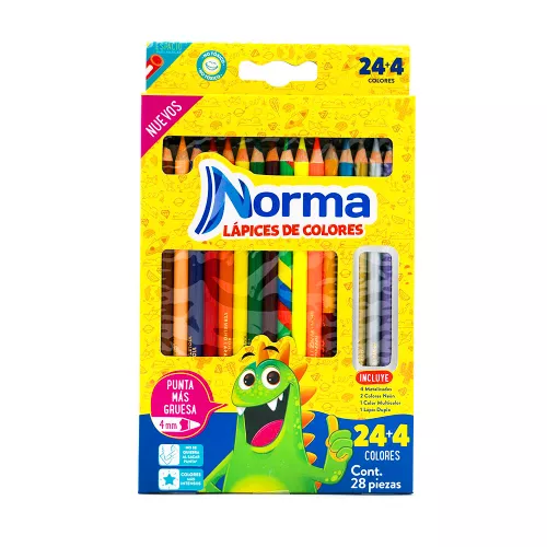Colores Norma 24 + 4 Unidades