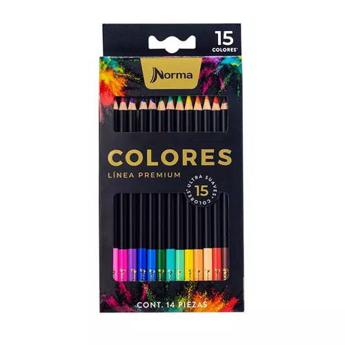 Colores Premium Norma 15 Unidades