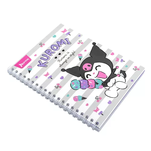 Cuad Do Amer Kuromi C7 100H Kuromi is Always in Style - Ice Cream