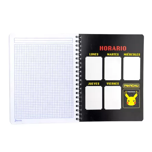 Cuad DO Amer Pokemon C5 100H  Red Pikachu