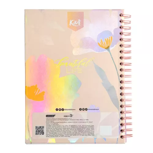 Cuad DO Dura Book Prof Kiut Ry 160H 5M Beautiful Moments