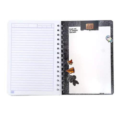 Cuad DO Fran Jean Book Rev Ry 100H Black Jean with Camel Sweater