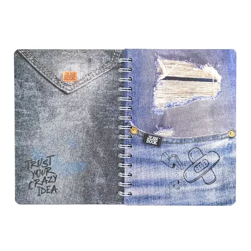 Cuad DO Fran Jean Book Ry 100H Clasico Azul claro