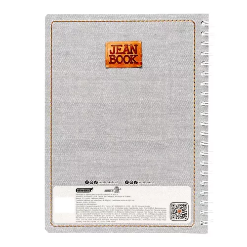 Cuad DO Prof Jean Book C7 100H Clasico Gris