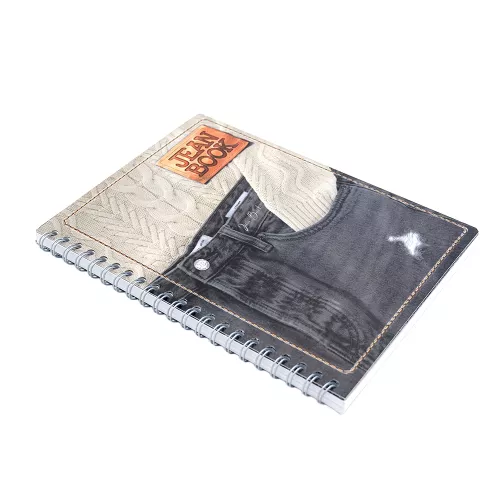 Cuad DO Prof Jean Book Rev C7 100H Black Jean with White Sweater