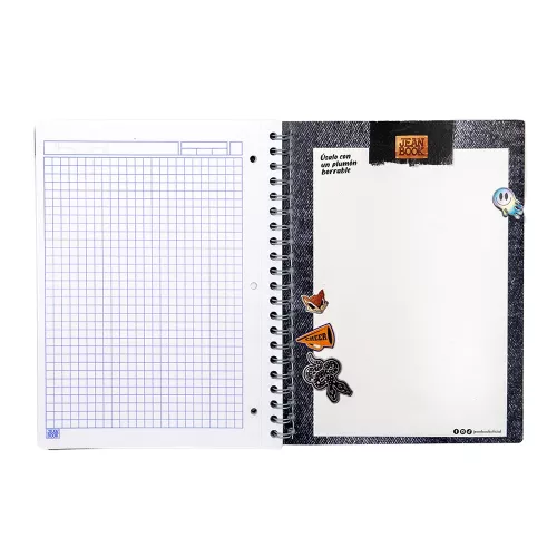 Cuad DO Prof Jean Book Rev C7 100H World - Metallic