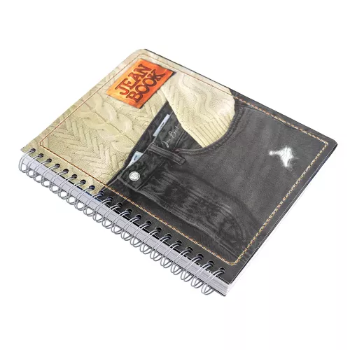 Cuad DO Prof Jean Book Rev C7 200H 5M Black Jean with White Sweater