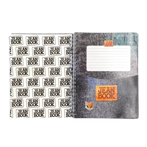Cuad DO Prof Jean Book Rev C7 200H 5M Black Jean with White Sweater