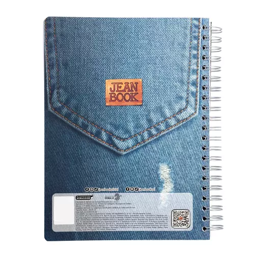Cuad DO Prof Jean Book Rev C7 200H 5M Black Jean with White Sweater