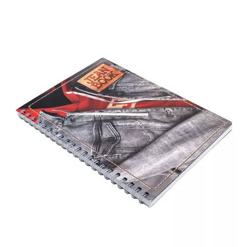 Cuad DO Prof Jean Book Rev Ry 100H Jacket with Red Sweatshirt