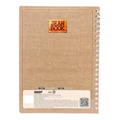 Cuad DO Prof Jean Book Ry 100H Clasico Café