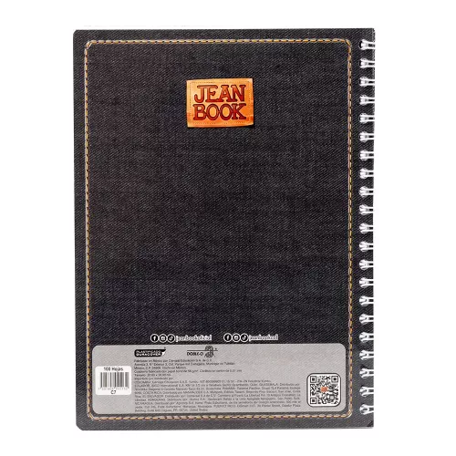 Cuad DO Prof Jean Book Ry 100H Clasico Negro