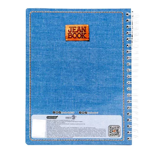 Cuad DO Prof Jean Book Ry 200H 5M Clasico Azul claro