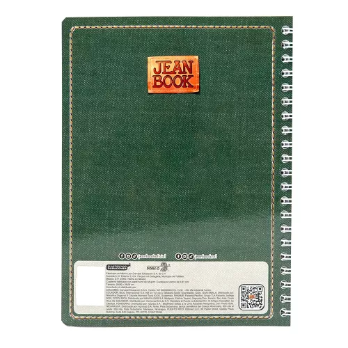 Cuad DO Prof Jean Book Ry 200H 5M Clasico Verde Bandera