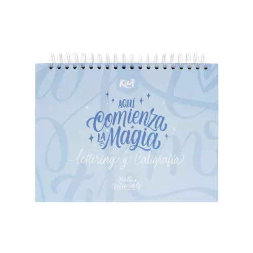 Cuadernillo de Lettering Aqui Comienza La Magia by Kiut y Nati Valencia