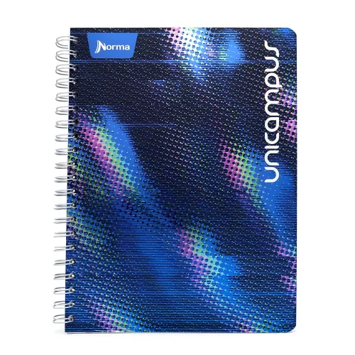 Cuaderno Argollado  Profesional Cuadro Grande Unicampus Tornasol 100 Hojas