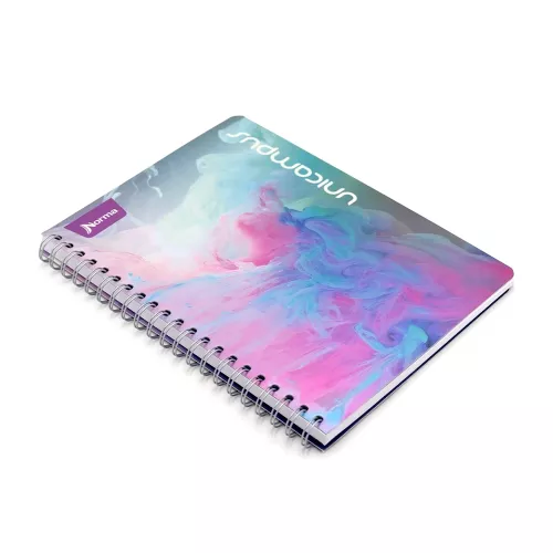 Cuaderno Argollado  Profesional Raya Unicampus Celestial 100 Hojas
