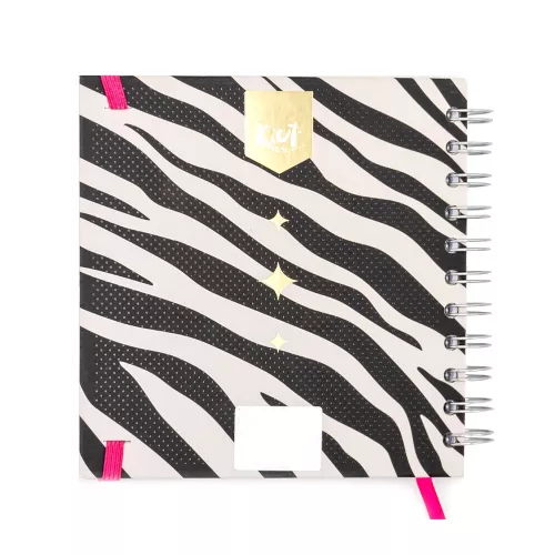 Cuaderno Argollado Cuadrado Raya Kiut You are strong and fierce 100 Hojas