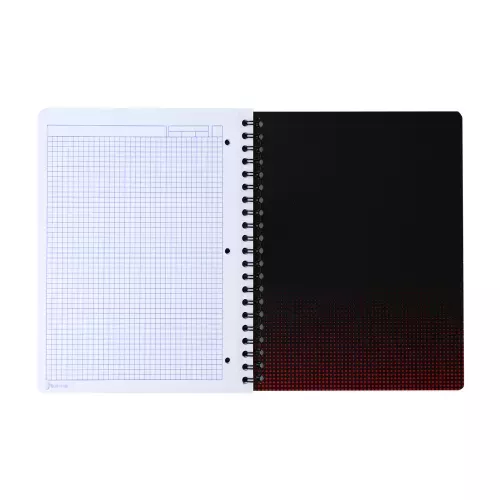 Cuaderno Argollado Frances Cuadro Chico Ferrari Futuristic lines 100 Hojas