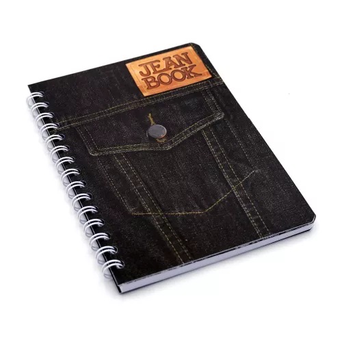 Cuaderno Argollado Frances Cuadro Chico Jean Book 1 100 Hojas