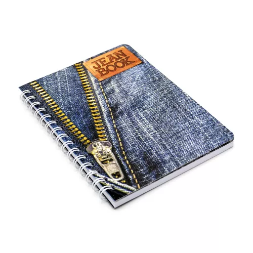 Cuaderno Argollado Frances Cuadro Chico Jean Book 2 100 Hojas