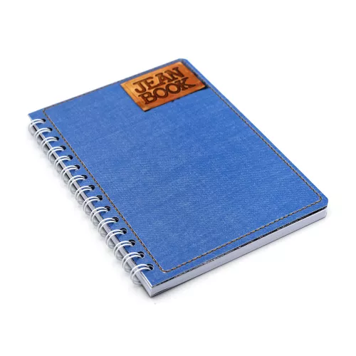 Cuaderno Argollado Frances Cuadro Chico Jean Book 6 100 Hojas