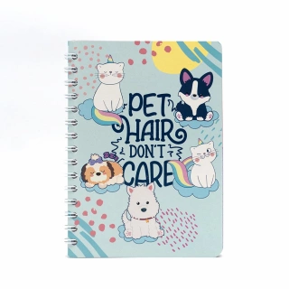 Cuaderno Argollado Frances Cuadro Grande Dogs Norma Chillout music 100 Hojas