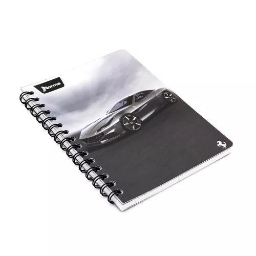 Cuaderno Argollado Frances Cuadro Grande Ferrari  Storm 100 Hojas