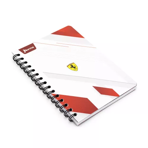 Cuaderno Argollado Frances Cuadro Grande Ferrari Futuristic lines 100 Hojas