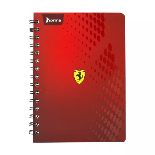 Cuaderno Argollado Frances Cuadro Grande Ferrari SF 2 100 Hojas