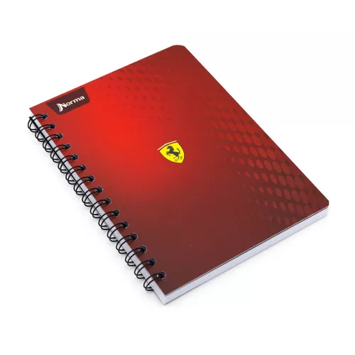 Cuaderno Argollado Frances Cuadro Grande Ferrari SF 2 100 Hojas