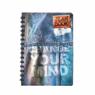 Cuaderno Argollado Frances Cuadro Grande Jean Book Change your mind 100 Hojas