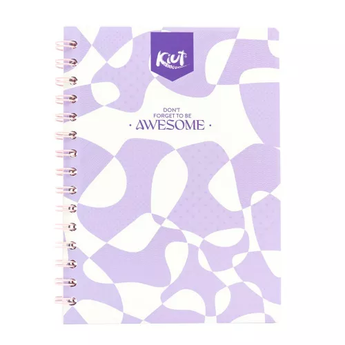 Cuaderno Argollado Frances Cuadro Grande Kiut Dont forget to be awesome 100 Hojas