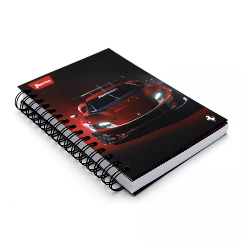 Cuaderno Argollado Frances Raya Ferrari  Midnight 160 Hojas