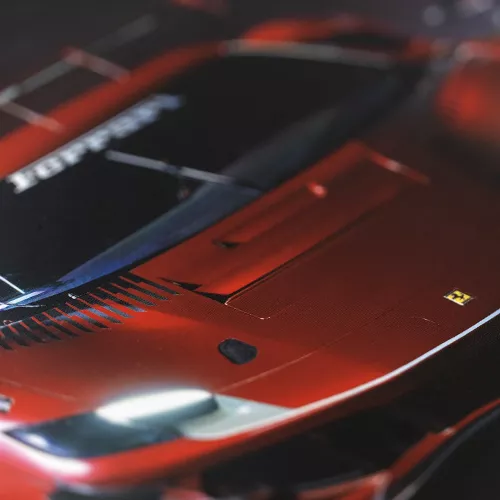 Cuaderno Argollado Frances Raya Ferrari  Midnight 160 Hojas