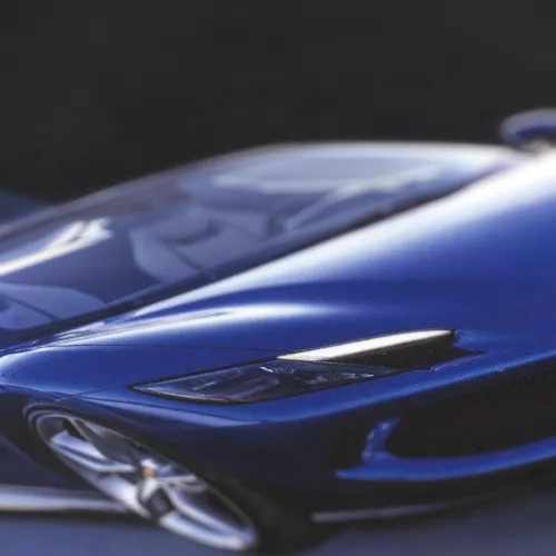 Cuaderno Argollado Frances Raya Ferrari Blue GJ-969TR 160 Hojas